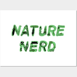 Nature Nerd - Green Posters and Art